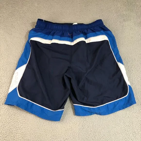 Nike Shorts Mens Extra Large Black Lined Board Short Swim Trunks Drawstrings - Picture 5 of 9